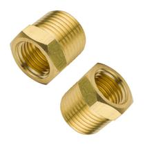 Bucha hexagonal de latão Legines para encaixe de tubulação 3/4 NPT macho x 1/4 NPT fêmea
