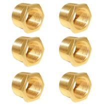 Bucha hexagonal do redutor de encaixe de tubulação 3/4 NPT macho x 1/2 NPT fêmea