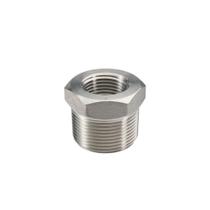 Bucha hexagonal redutora Beduan de aço inoxidável 1-1/2 NPT macho para 3/4 NPT fêmea