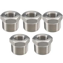 Bucha hexagonal redutora de aço inoxidável Beduan 1 macho NPT para 1/4 fêmea NPT