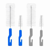 Bucha Limpeza Fácil Mamadeira Escova Kit 2 Peças Lavador Bucha Limpeza Fácil Mamadeira Escova Kit 2 Peças Lavador