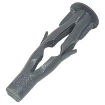 Bucha m6 para parafuso fixação em parede oca e tijolo furado mod fu com aba caixa com 100 unidades