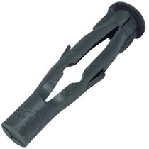 Bucha m8 para parafuso fixação em parede oca e tijolo furado mod ufu com aba caixa com 100 unidades