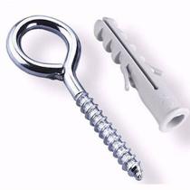 Bucha Nylon 10mm com Pitão Zincada 4,9x75 com 15 Peças Pib278 Fox Mix Bucha Nylon 10mm C-pit Zin