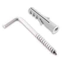 Bucha Nylon 6mm com Escápula Zincada 3,4x60 com 15 Peças Esb280 Fox Mix Bucha Nylon 6mm C-esc Zi