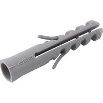 Bucha nylon 6x30mm bnv-6 com 500 peças - Vonder