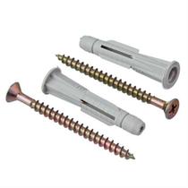 Bucha para Bases Ocas 6mm Parafuso Cabeça Chata Cartela 4 Peças - BUO039- FOX MIX Bucha para Bases Ocas 6mm Parafuso Cabeça Chata Cartela 4 Peças - BUO039- FOX MIX