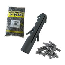 Bucha Para Fixação 10 Mm Pacote Com 500 Peças Iv Plast Bucha Para Fixação 10 Mm Pacote Com 500 Peças Iv Plast