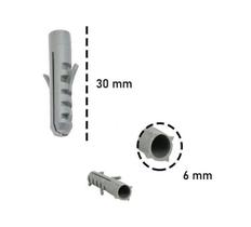 Bucha para Fixação de Plástico 6mm Jomarca