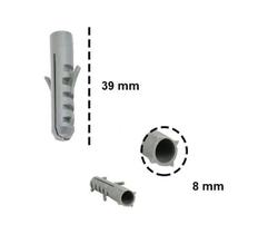 Bucha para Fixação de Plástico 8mm Jomarca