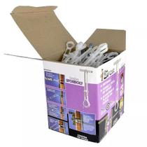 Bucha Para Gesso Drywall Sforbolt 1/4" - Suporta 20 Kg 100 Unidades