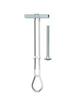 Bucha para gesso sforbolt com parafuso 1/4 x 70mm com 20 unidades