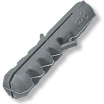 Bucha para parafuso nylon fixação forte parede m8 caixa 500 unidades