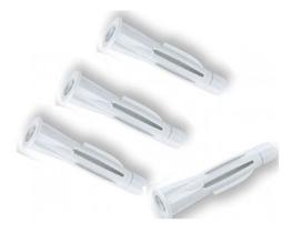 Bucha Parafixação Tijolo Baiano 08 100 peças Bucha Parafixação Tijolo Baiano 08 100 peças