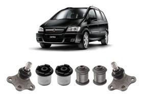 Bucha + Pivô Bandeja Leque Dianteira Zafira 2001 2002 2003