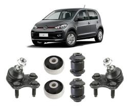 Bucha + Pivô Bandeja Suspensão Dianteira Vw Up 2014 2015 16 Bucha + Pivô Bandeja Suspensão Dianteira Vw Up 2014 2015 16