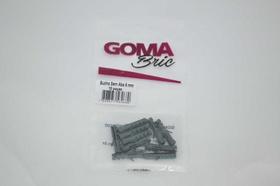 Bucha Plastica 05mm 10 Pecas Goma Bric