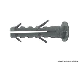 Bucha Plastica 06Mm C/Anel Sc 1000Pcs