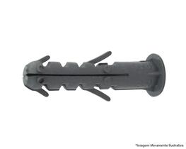 Bucha Plastica 08Mm C/Anel Sc 1000Pcs