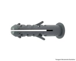 Bucha Plastica 12Mm C/Anel Sc 0250Pcs Bucha Plastica 12Mm C/Anel Sc 0250Pcs