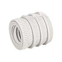 Bucha Plastica Cilíndrica N33 Hettich Branca (Kit Com 200 Un)