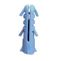 Bucha Plástica Cinza Sem Anel com Aba 10 Unidades Bucha Plástica Cinza Sem Anel com Aba 10 Unidades