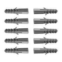 Bucha Plástica Fixação S7 S/ Anel 7mm - 1000 Pçs