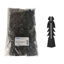 Bucha Plástica Pratik Fixação Base Sólida N5 Cinza - Embalagem com 250 Unidades