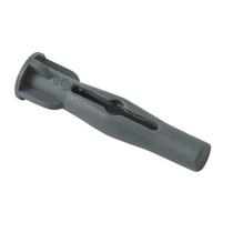 Bucha Plastica Tijolo Furado Cinza 8mm Gesso (100pç) Fuzil