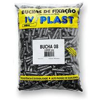 Bucha PP S08 x 40mm - 1.000 unidades Bucha PP S08 x 40mm - 1.000 unidades