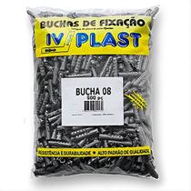 Bucha PP S08 x 40mm - 500 unidades