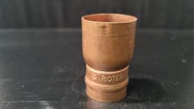 Bucha redução cobre 28 x 22 mm