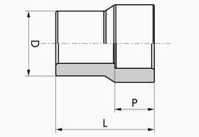 Bucha redução ppr 110x90mm - tigre