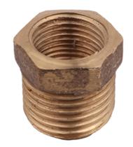 Bucha Redução Rosca x Rosca de Cobre Latão 3/4" x 1/2" BKA
