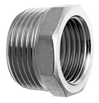 Bucha reducao roscavel cromada 3/4 x 1/2