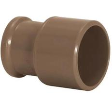 Bucha Redução Soldável Longa 1 1/2X3/4 50X25MM Marrom PVC - FORTLEV Bucha Redução Soldável Longa 1 1/2X3/4 50X25MM Marrom PVC - FORTLEV