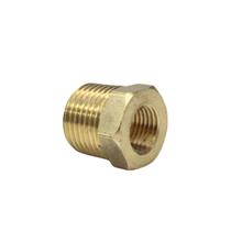 Bucha Redutora 1/2 NPT Macho x 1/4 NPT Fêmea para gás