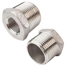 Bucha redutora de aço inoxidável LOZOME SS 304 NPT 3/4M x 3/8F Bucha redutora de aço inoxidável LOZOME SS 304 NPT 3/4M x 3/8F