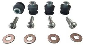 Bucha Reforçada Bolha Cb 500 X Kit + 4 Parafusos Compatíveis Bucha Reforçada Bolha Cb 500 X Kit + 4 Parafusos Compatíveis