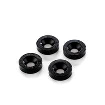 Bucha Trocolos Instrumentos Preta (4 Peças) Spirit JTB-BK
