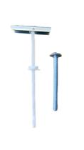 Bucha Troggler Bolt 1/4 C/ Parafusos Gesso Drywall 50 Peças