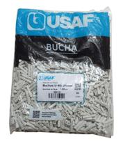 Bucha U-bs 5mm Usaf Com 1000 Unidades Bases Sólidas - Branco
