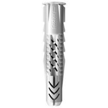 BUCHA UNIVERSAL UX EM NYLON FISCHER Embalagem com 50 unidades BUCHA UNIVERSAL UX EM NYLON FISCHER Embalagem com 50 unidades