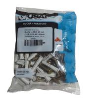 Bucha Usaf U-bs/b 8mm Parafuso Philips 6x50mm Concreto 50uni