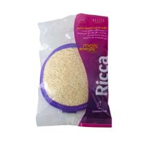 Bucha Vegetal Facial Belliz Ricca Redonda Roxa Cód.3425