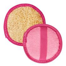 Bucha Vegetal Facial Ricca Redonda Rosa Cód.3425 Bucha Vegetal Facial Ricca Redonda Rosa Cód.3425