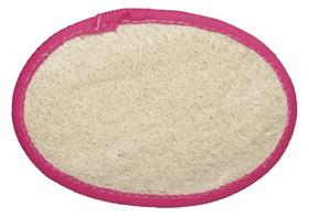 Bucha vegetal natural oval 10x14cm 3415