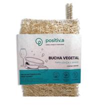 Bucha Vegetal Para Banho E Louça Positiva