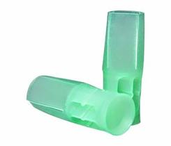 Buchas plásticas verdes 24g recarga cart plástico cônico cal 20