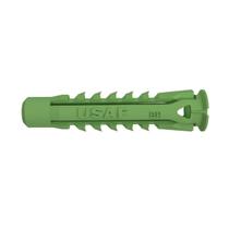 Buchas u-tb1 6mm verde c/200 un Buchas u-tb1 6mm verde c/200 un